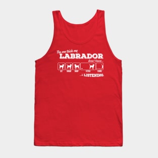 Labrador Tank Top